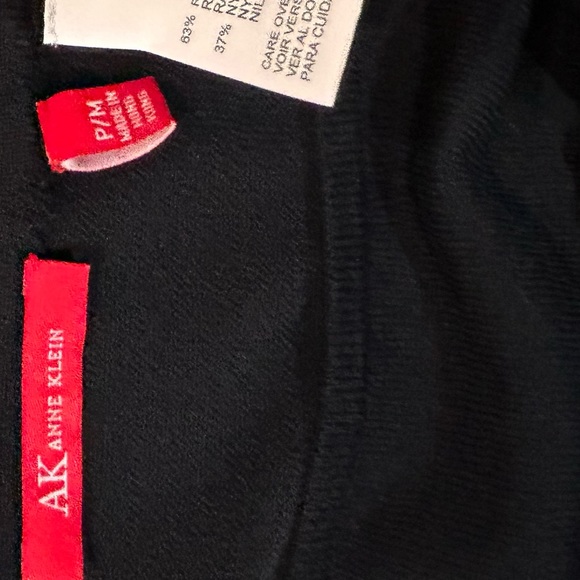 Anne Klein boat neck open split sleeve lightweight sweater Petite 8 vintage - Picture 14 of 15